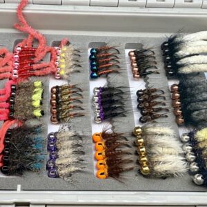Zestaw much Mix — Nimfy, Kiełże, Mokre Muchy, Suche Muchy i Mikro Nimfy, 405 szt. (#10/12/14/16/18/20)